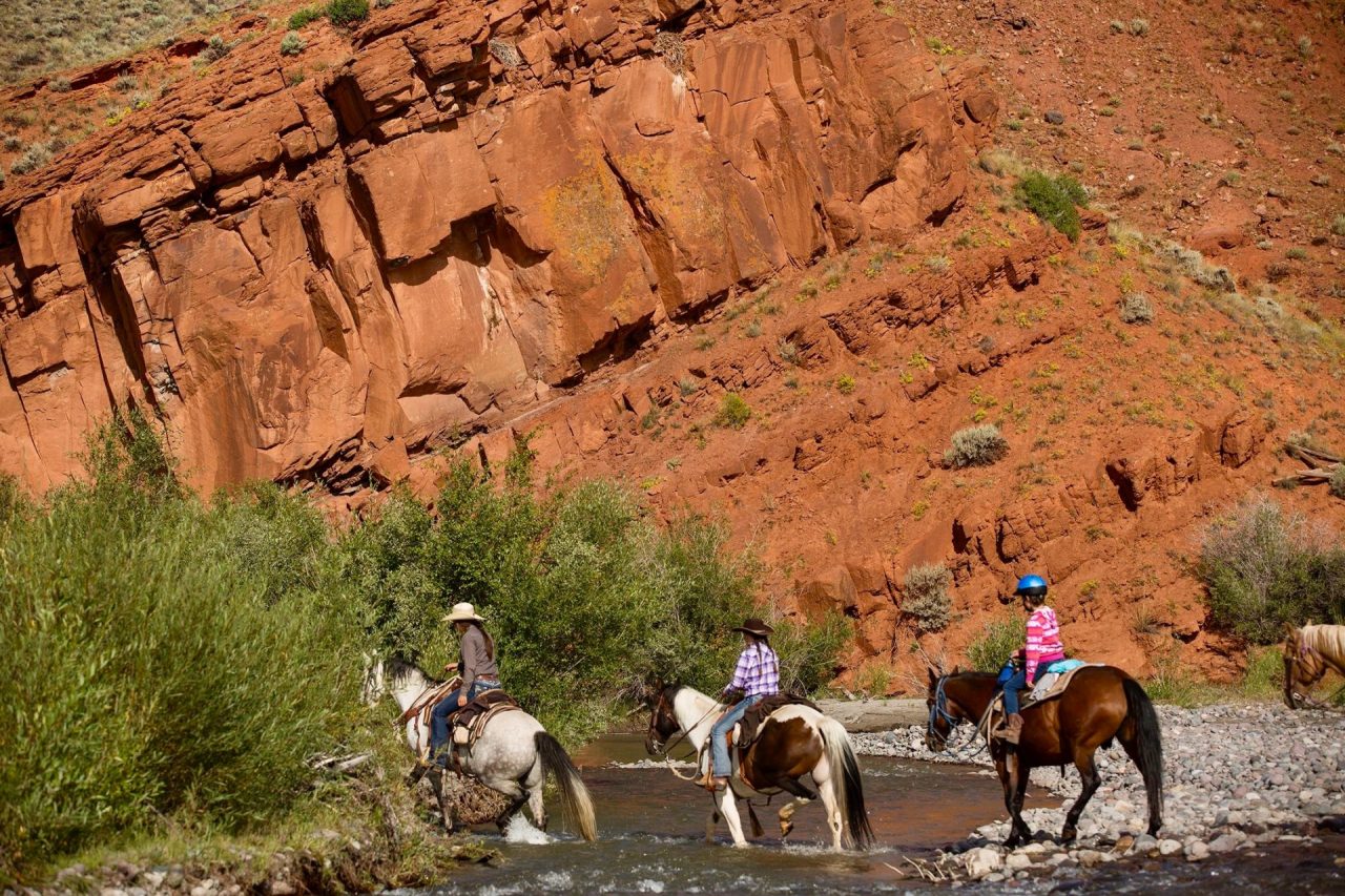 Wyoming horseback riding a full dude ranch experience